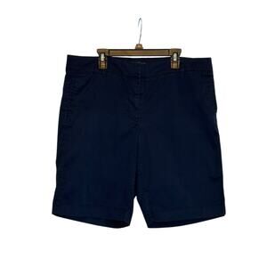 J. Crew navy blue chino shorts size 10